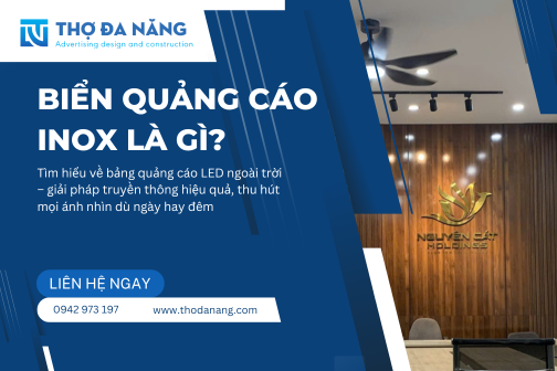 Biển Quảng Cáo Inox Là Gì? Nên Làm Biển Quảng Cáo Inox Không?