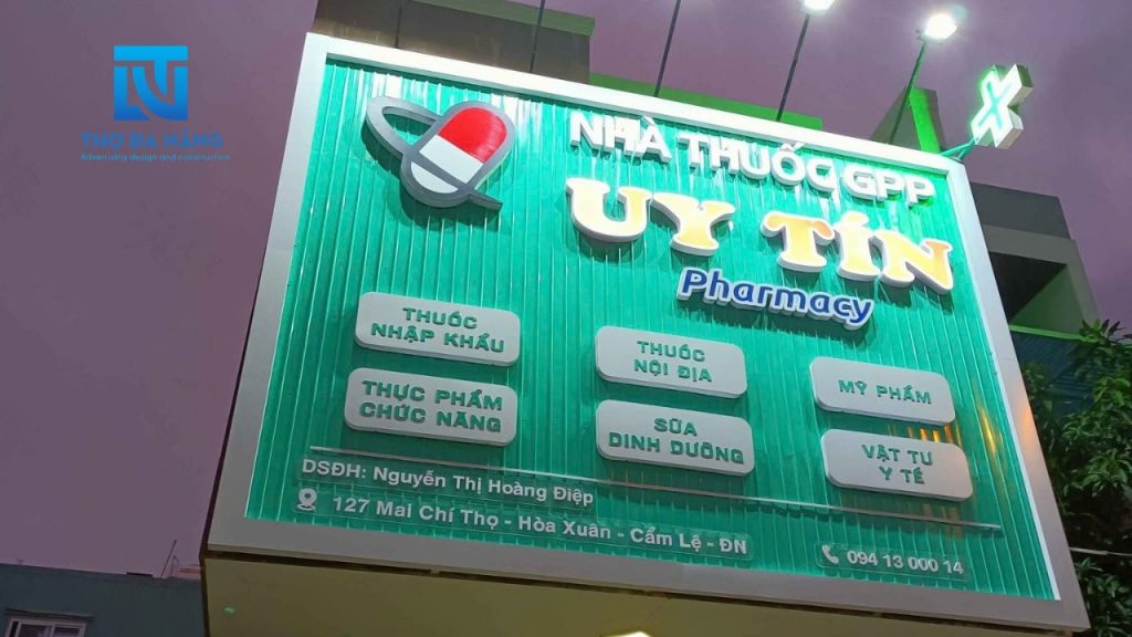 Đặc tính và ưu điểm nổi bật của bảng hiệu alu